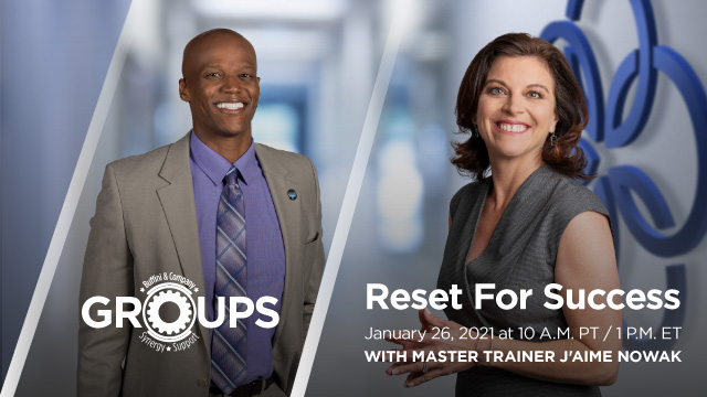Reset For Success With Master Trainer J'aime Nowak