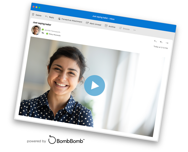 Video Messaging, powered by BombBomb